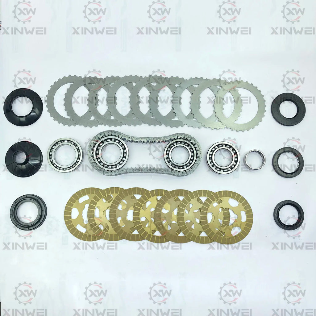 Verteilergetriebe Kette Reibscheibe Stahlscheibe & Staubschutz Kit für BMW X3 X5 X7 5er M Serie | ATC13