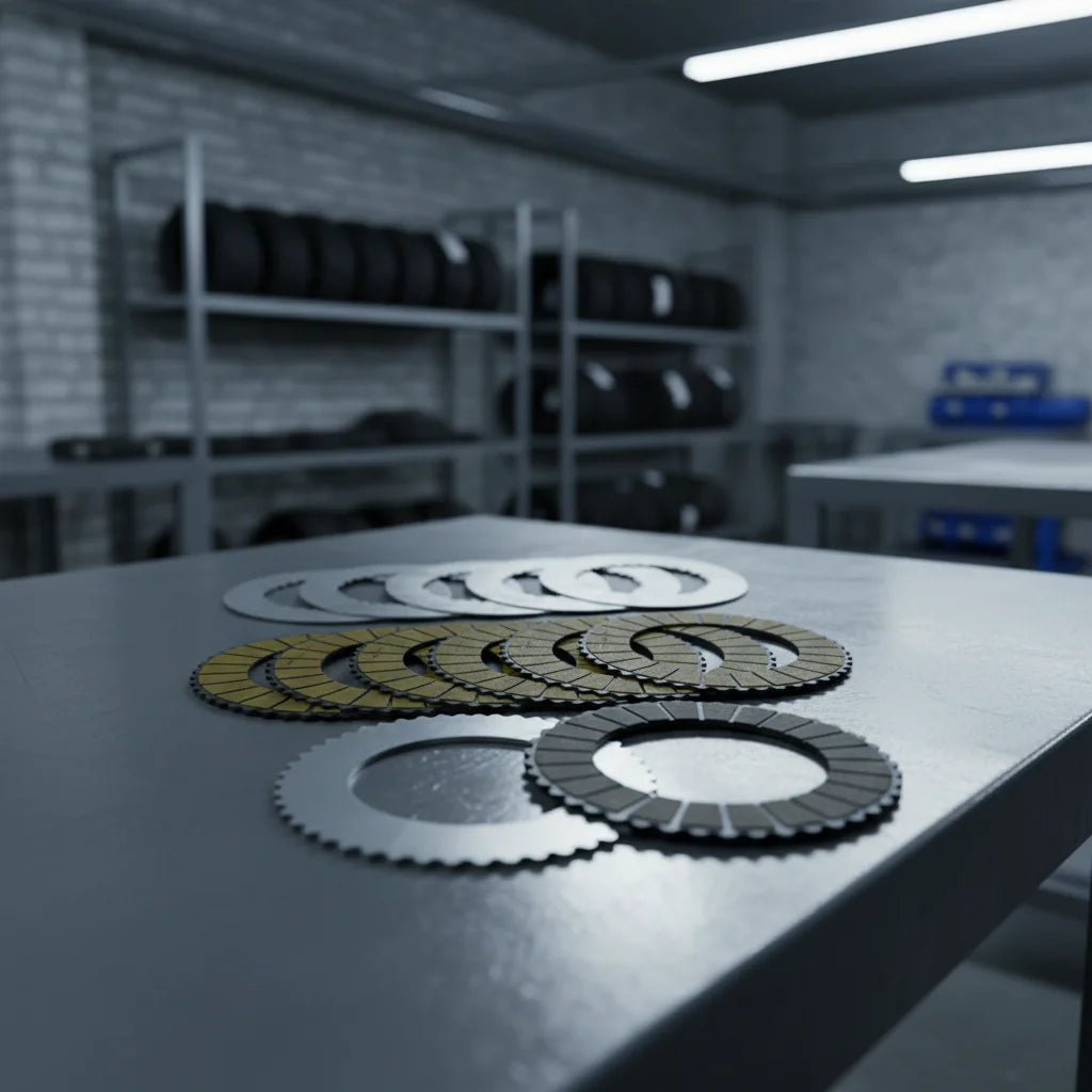 Durable and Long-lasting   Model LH Rear Differential Friction Plate  Stable Performance & Long Service Life