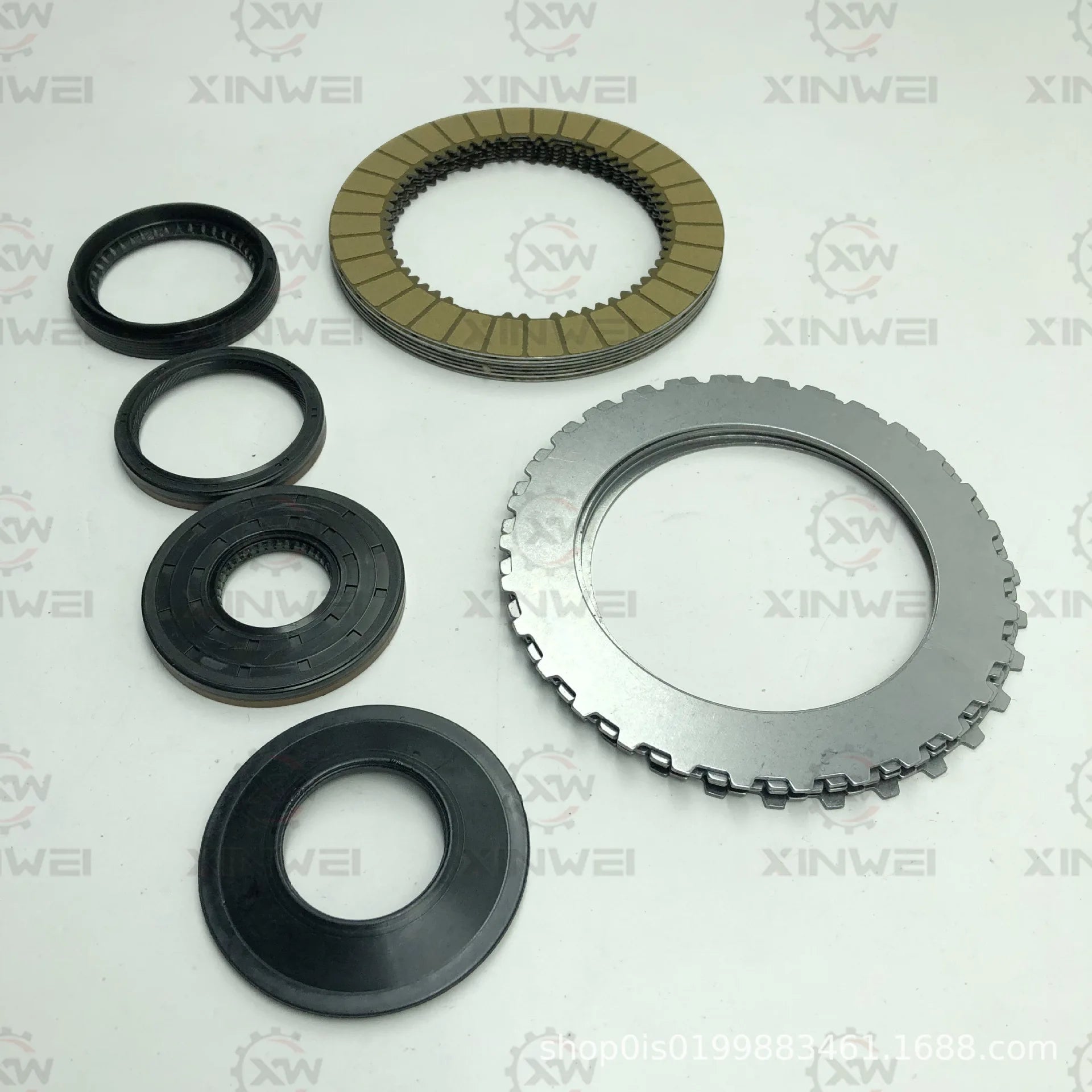 Applicable to 0B0598082 Transfer for Friction Plate Steel Plate Oil Seal Clutch Plate Sleeve Assembly Solve Leakage